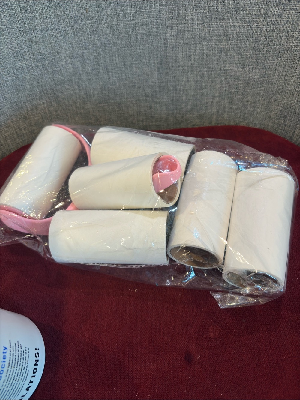 New Lint Remover-One Handle with 6 Rolls